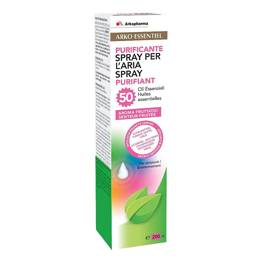 SPRAY PURIFICANTE ARIA CON 50 OLI ESSENZIALI 200 ML