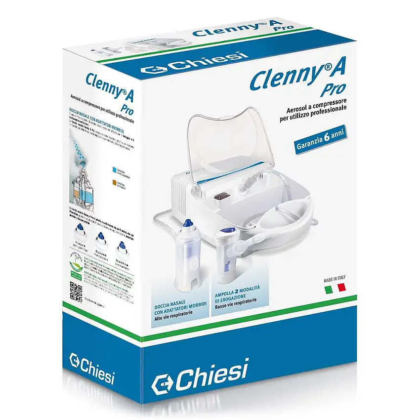 APPARECCHIO PER AEROSOLTERAPIA CLENNY A PRO
