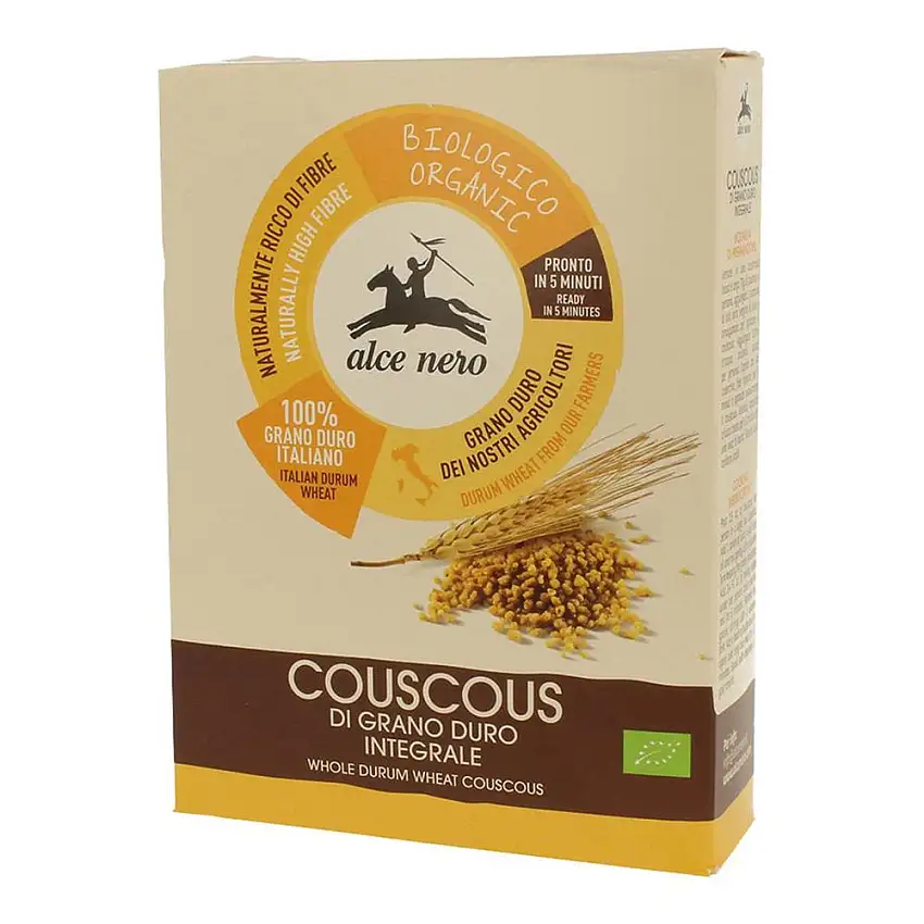 COUSCOUS GRANO DURO INTEGRALE BIO 500 G