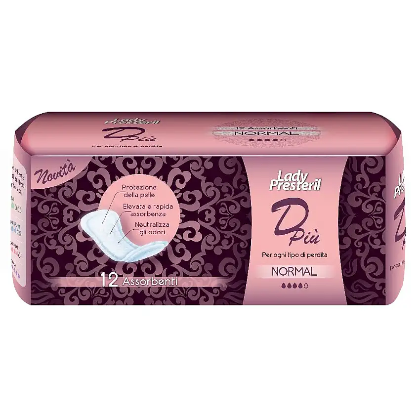 LADY PRESTERIL DPIU' NORMAL 12 PEZZI