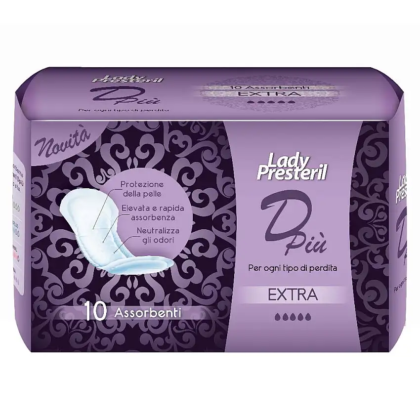 LADY PRESTERIL DPIU'EXTRA 10 PEZZI