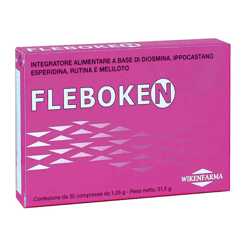 FLEBOKEN 30 COMPRESSE