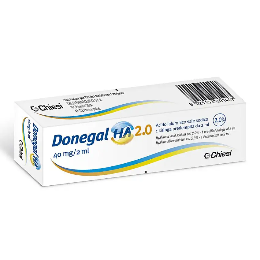 SIRINGA INTRA-ARTICOLARE DONEGAL HA 2,0 ACIDO IALURONICO 40 MG/2 ML