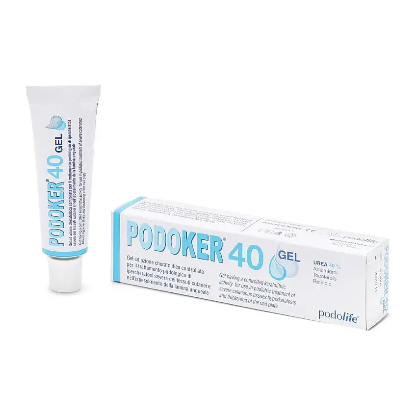 PODOKER 40 GEL AZIONE CHERATOLITICA TUBO DA 30 ML CON APPLICATORE