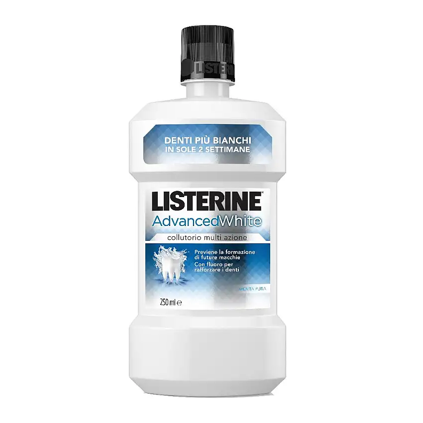 LISTERINE ADVANCE WHITE 250 ML