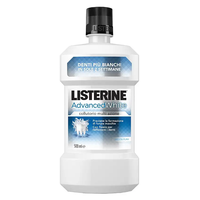 LISTERINE ADVANCE WHITE 500 ML