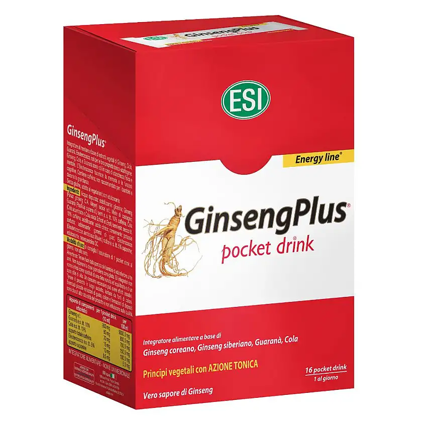 ESI GINSENGPLUS 16 POCKET DRINK