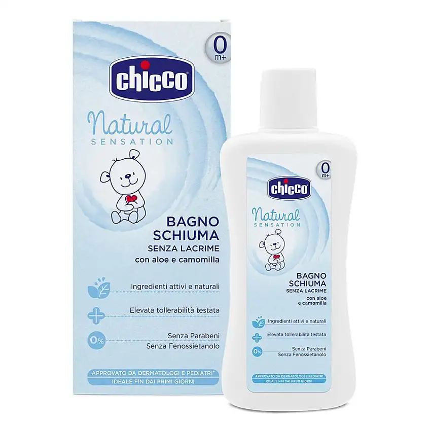 CHICCO BAGNOSCHIUMA NATURAL SENSATION 200 ML