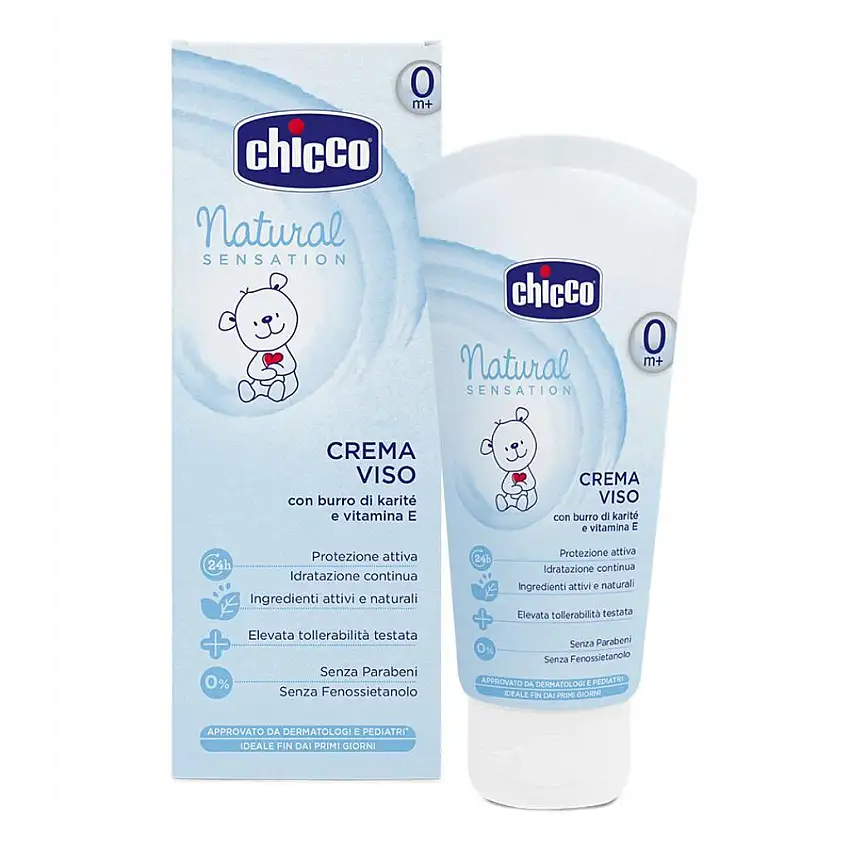 CHICCO CREMA VISO NATURAL SENSATION 50 ML