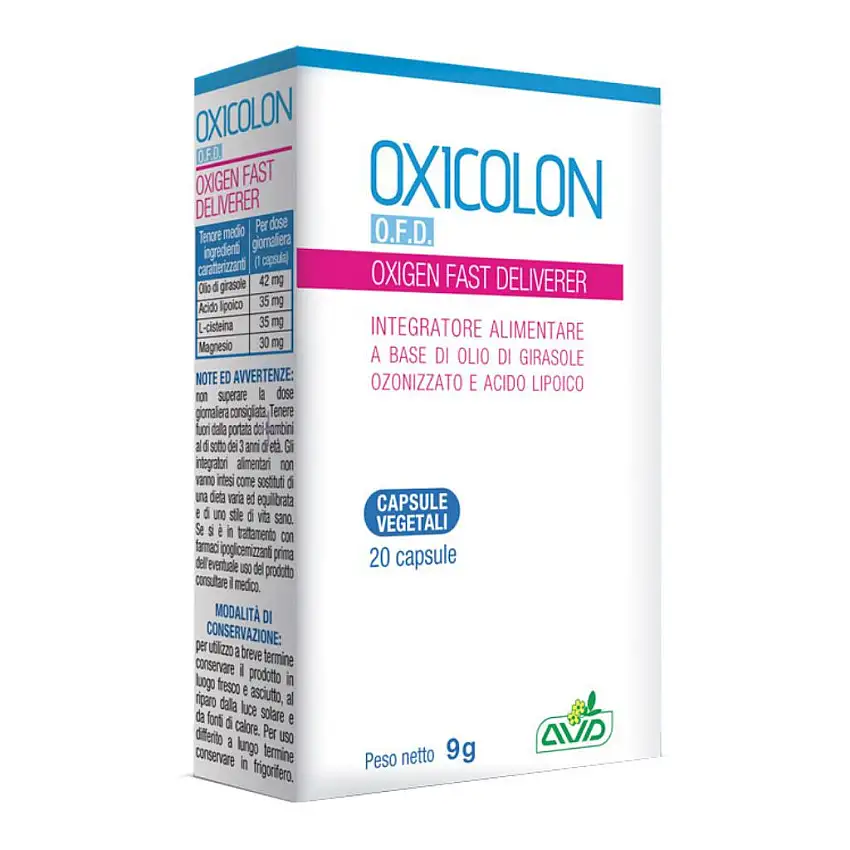OXICOLON O F D 20 CAPSULE