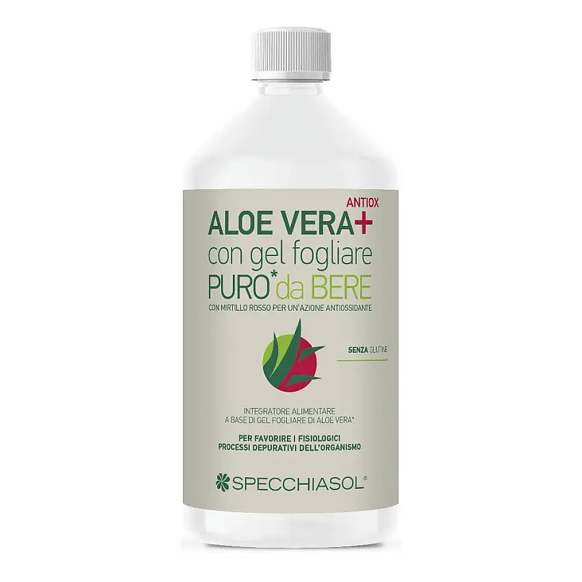 SUCCO ALOEVERA+ ALOE/MIRTILLO ROSSO 1 LITRO