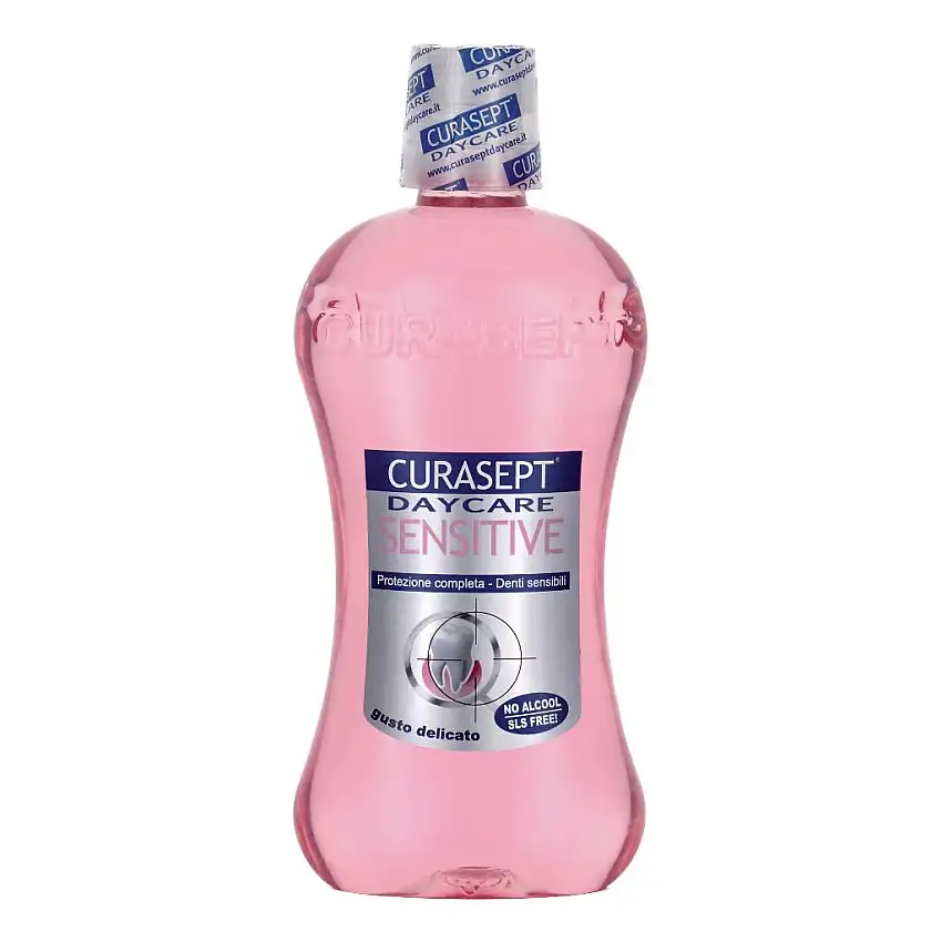 CURASEPT DAYCARE SENSITIVE 500 ML + 100 ML OMAGGIO