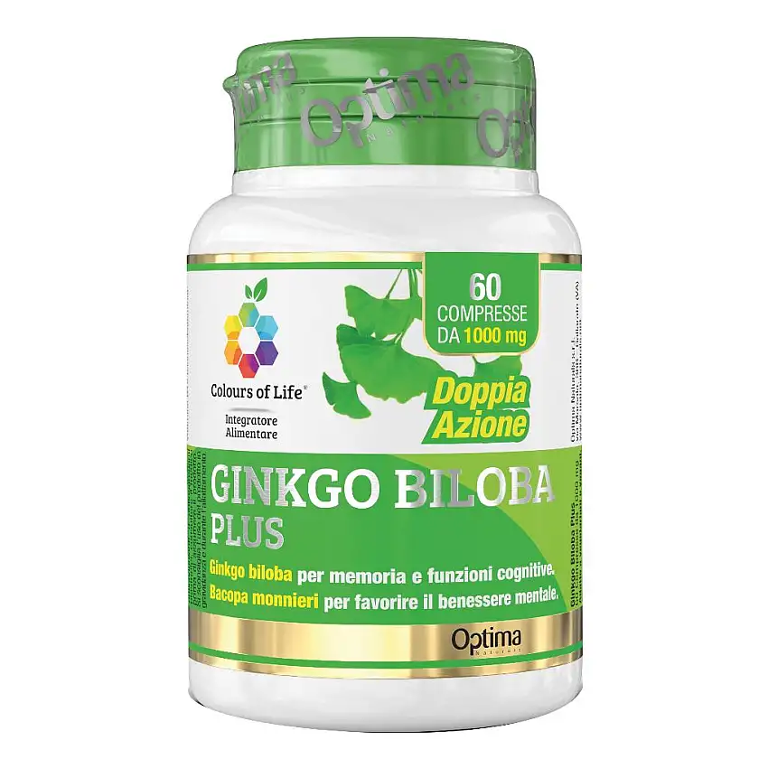 COLORUS OF LIFE GINKGO BILOBA PLUS 60 COMPRESSE 1000 MG