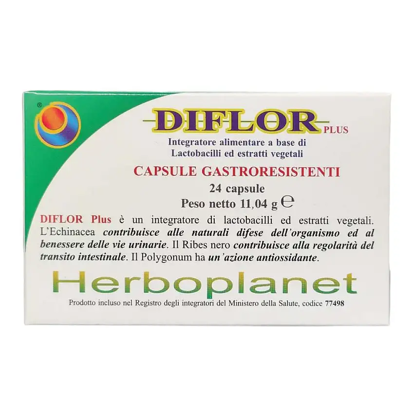 DIFLOR PLUS 24 CAPSULE 11,04 G
