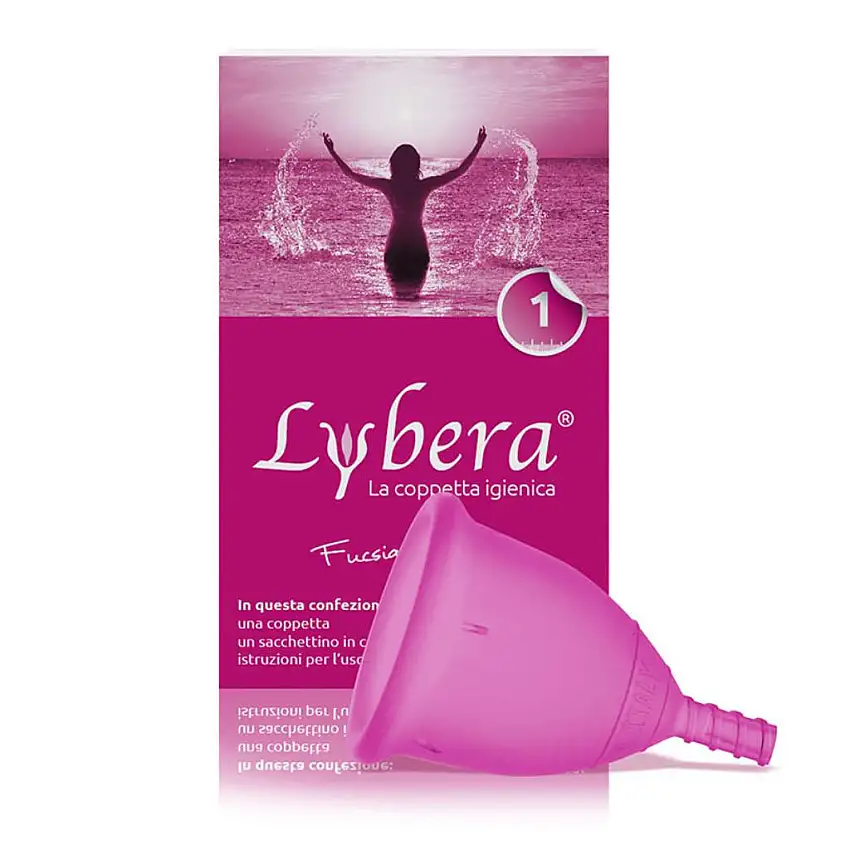 COPPETTA MESTRUALE LYBERA COPPETTA IGIENICA FUCSIA EDITION TAGLIA 2
