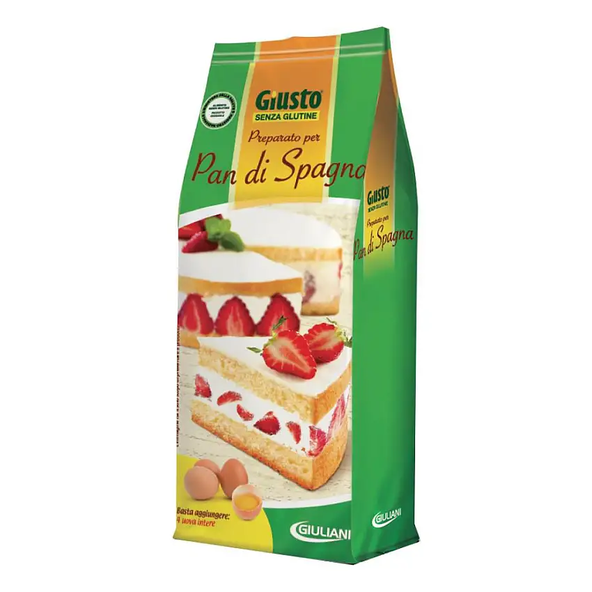 GIUSTO SENZA GLUTINE PREPARATO PAN DI SPAGNA 480 G