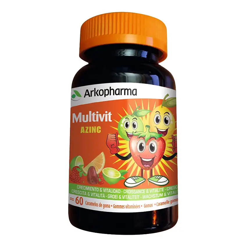 ARKOVITAL MULTIVIT AZINC 60 CARAMELLE GOMMOSE ALLA FRUTTA