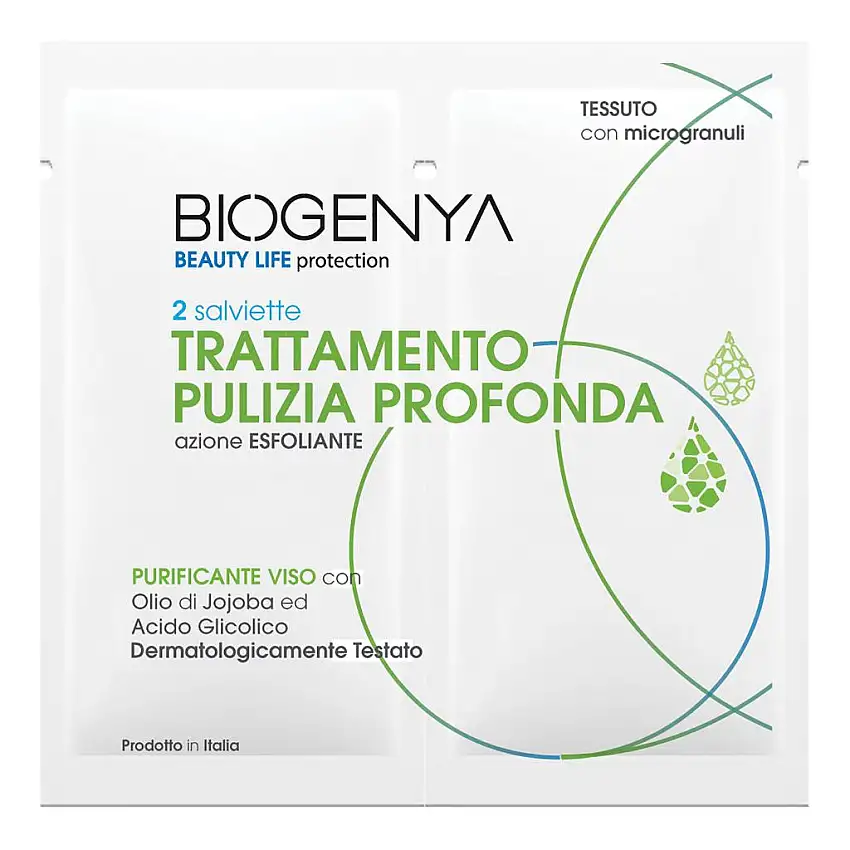 BIOGENYA SALVIETTE PULIZIA PROFONDA 2 PEZZI
