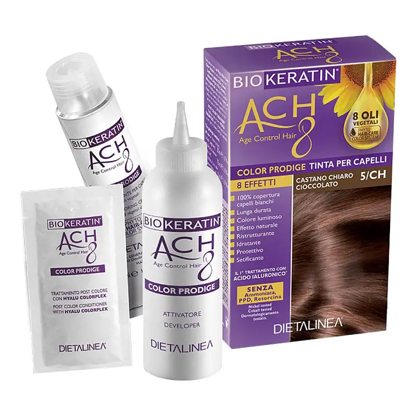 BIOKERATIN ACH8 COLOR PRODIGE 4/M CASTANO MOGANO