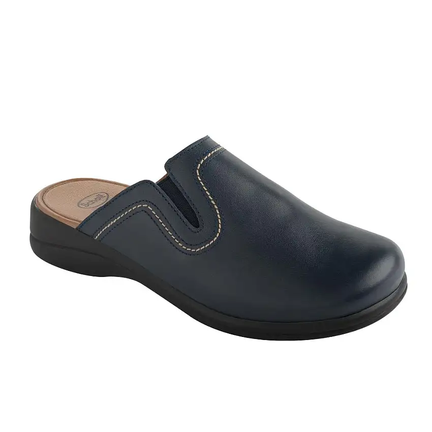 NEW TOFFEE LEATHER WOMEN BLUE 37