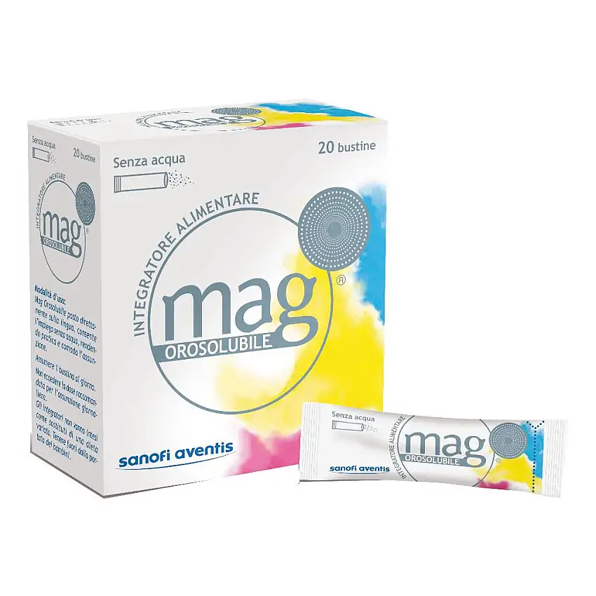 MAG GRANULATO OROSOLUBILE 20 BUSTINE