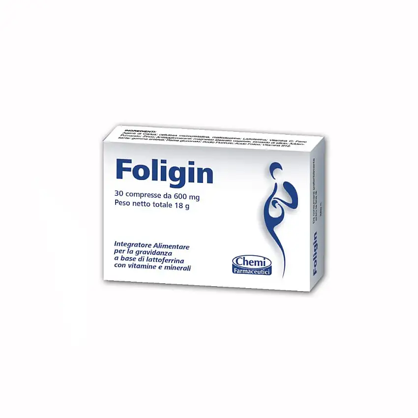 FOLIGIN 30 COMPRESSE 18 G