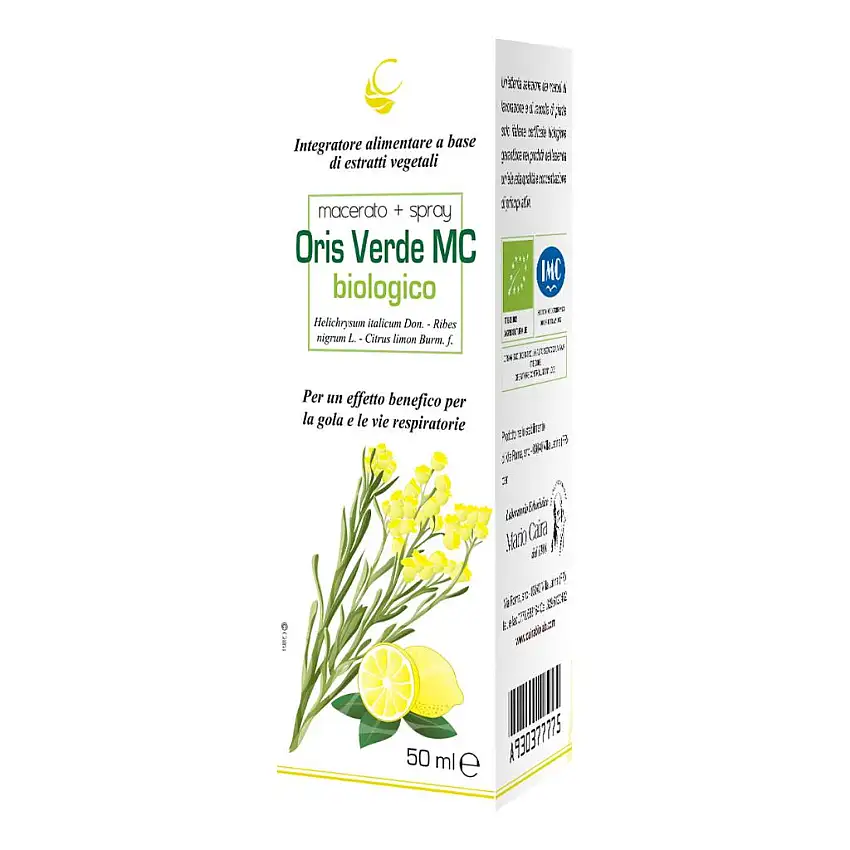 CAIRA ORIS VERDE MACERATO IDROALCOLICO GOCCE 50 ML