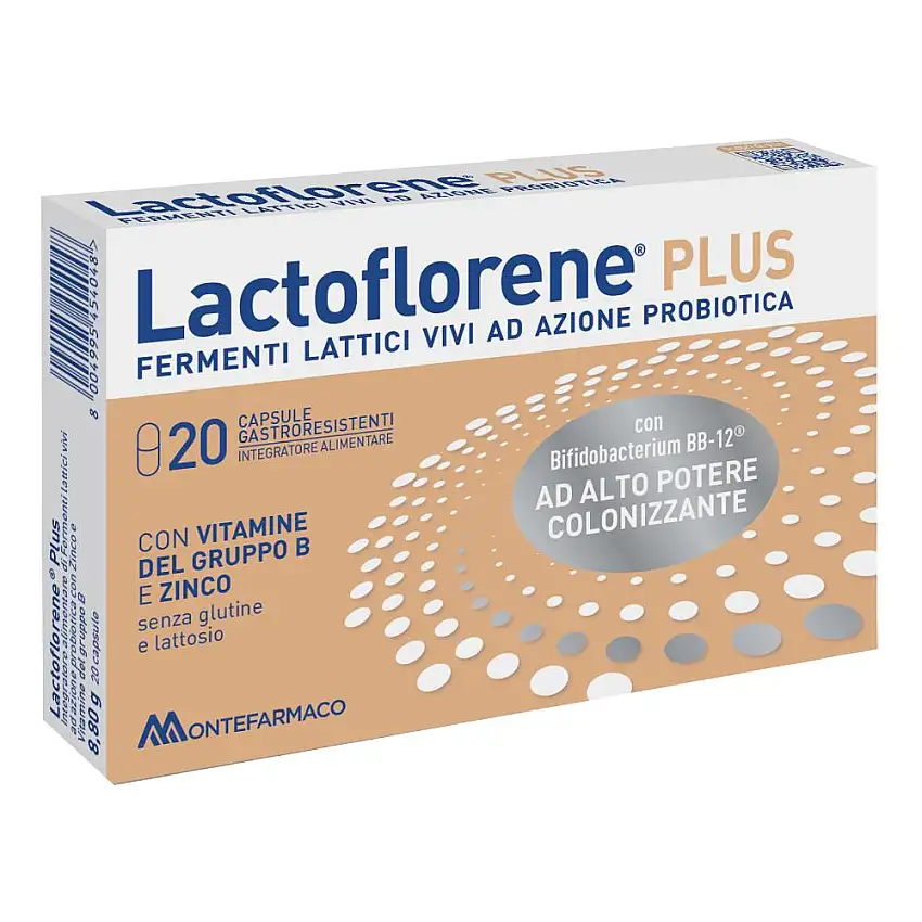 LACTOFLORENE PLUS 20 CAPSULE GASTRORESISTENTI