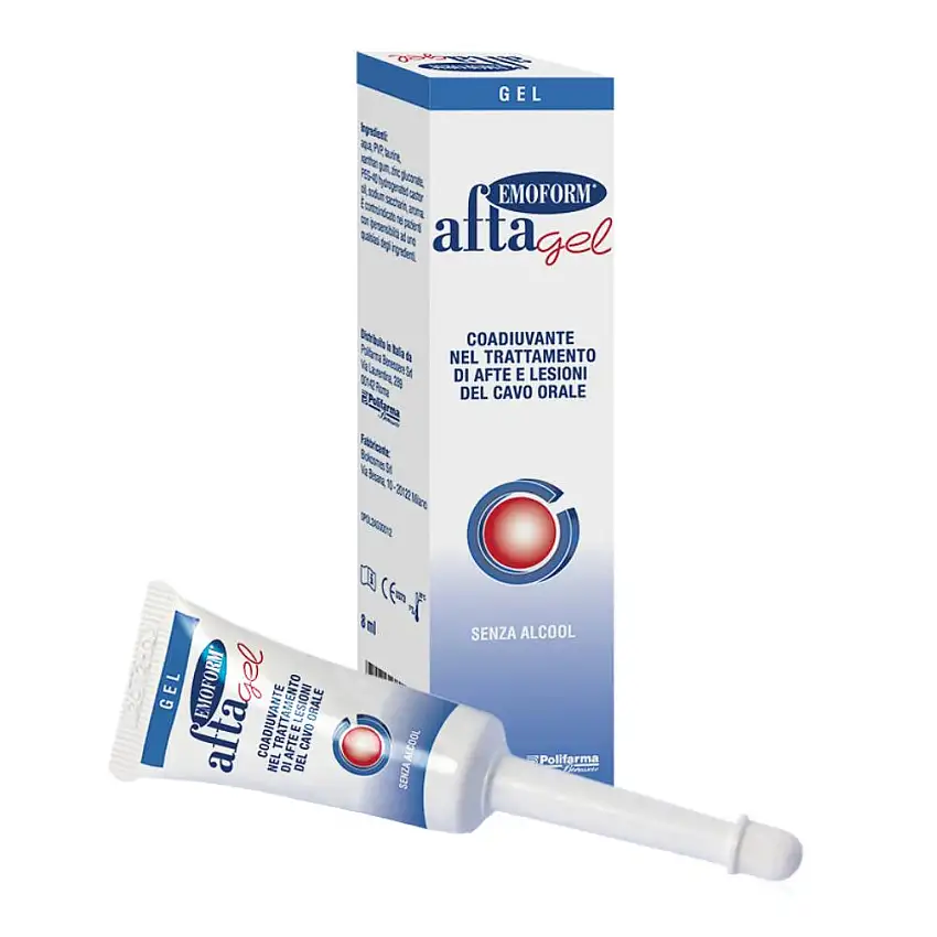 AFTAGEL EMOFORM GEL PER IGIENE DENTALE 8 ML