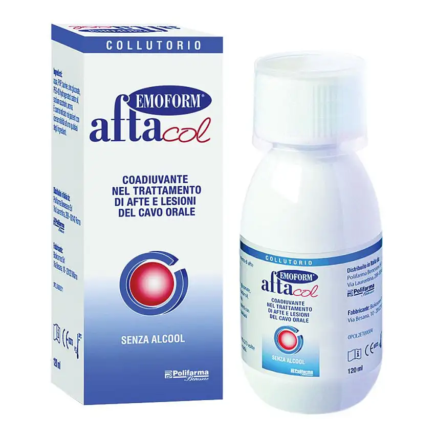 AFTACOL EMOFORM COLLUTORIO PER IGIENE DENTALE 120 ML