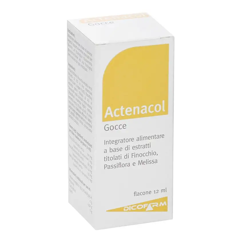 ACTENACOL GOCCE 12 ML CON MELATONINA