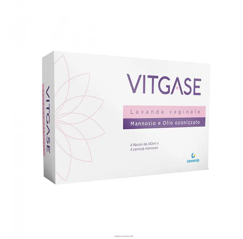 VITGASE LAVANDA VAGINALE 4 FLACONI 140 ML