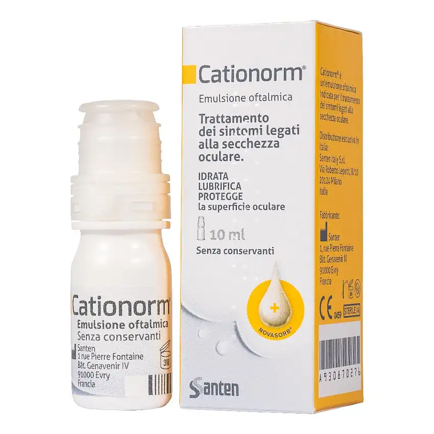GOCCE OCULARI CATIONORM MULTIDOSE 10 ML