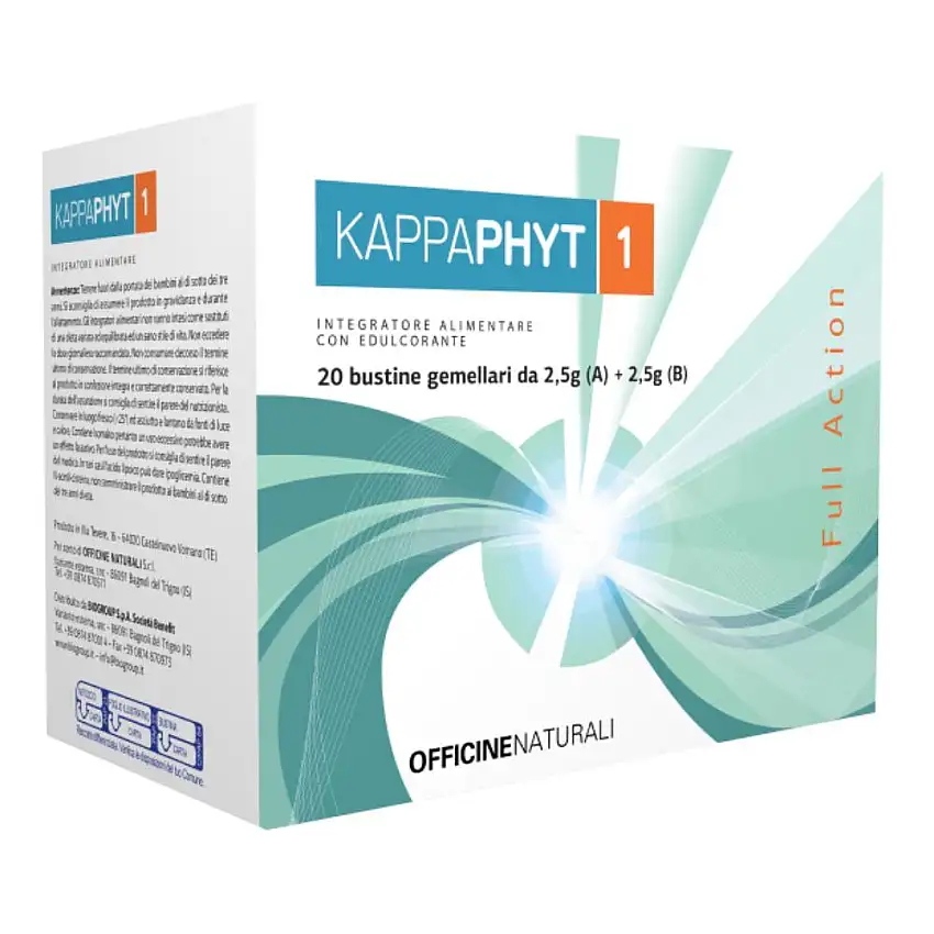KAPPAPHYT 1 20 BUSTINE GEMELLARI DA 2,5 G A + 2,5 G B