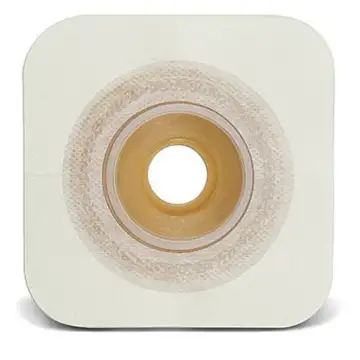 PLACCA CONVESSA NATURA+ PRETAGLIATA 22 MM FLANGIA 45 MM DURAHESIVE E CEROTTO MICROPOROSO 5 PEZZI