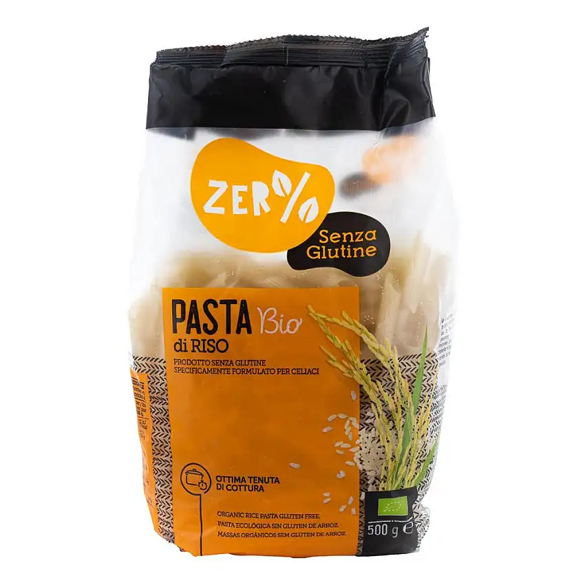 ZERO% GLUTINE PASTA RISO PENNE SENZA GLUTINE BIO 500 G