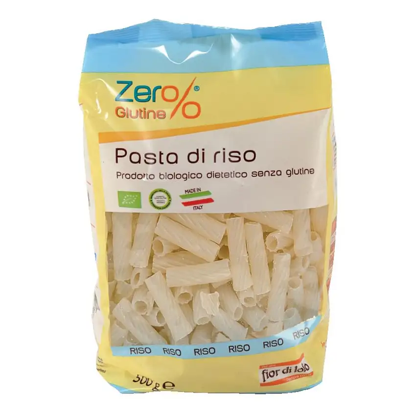 ZERO% GLUTINE PASTA RISO TORTIGLIONI SENZA GLUTINE BIO 500 G