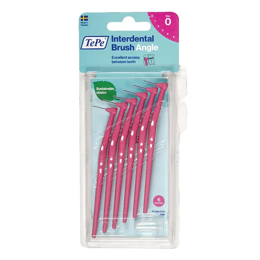 TEPE ANGLE SCOVOLINO ROSA 0,4MM 6 PEZZI