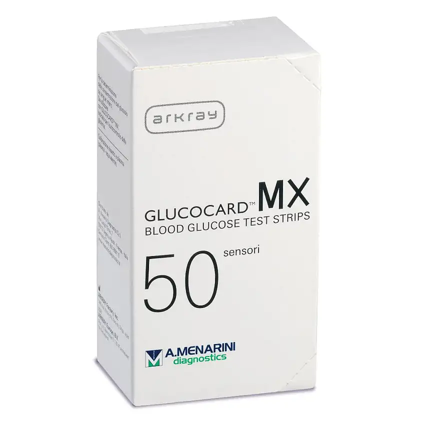 STRISCE MISURAZIONE GLICEMIA GLUCOCARD MX 50 PEZZI