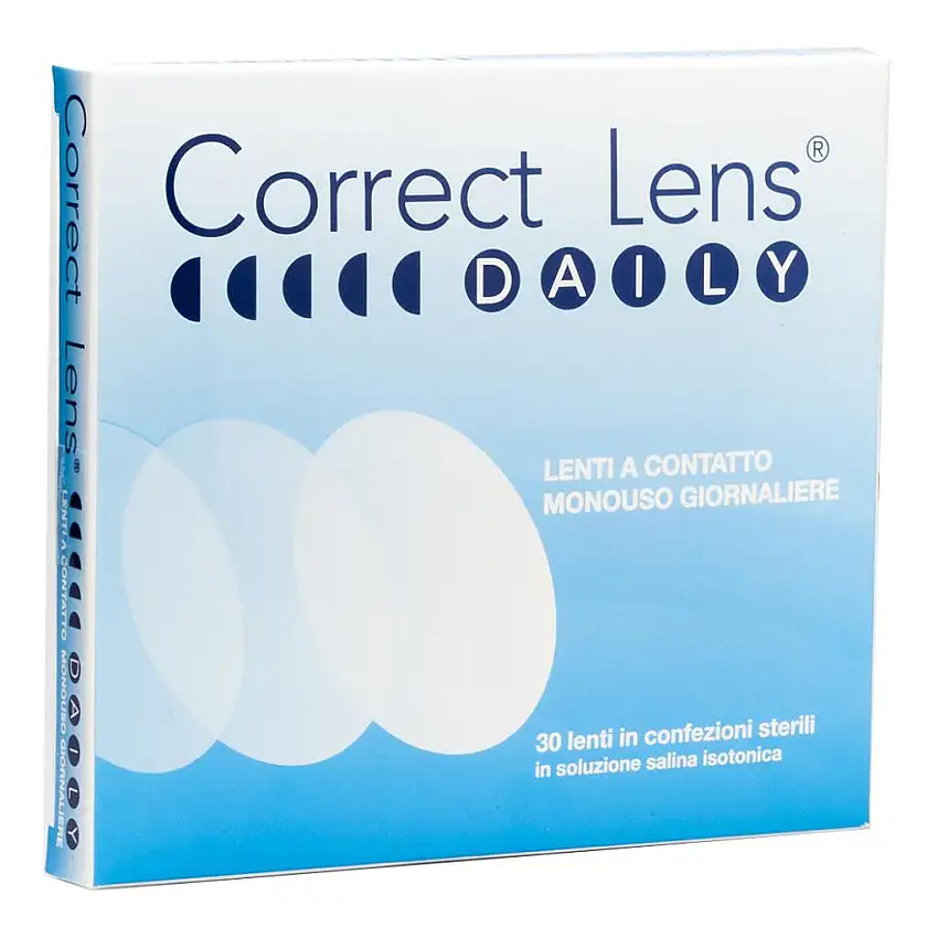 CORRECT LENS DAILY LENTI CONTATTO MONOUSO GIORNALIERE 1,50 30 PEZZI