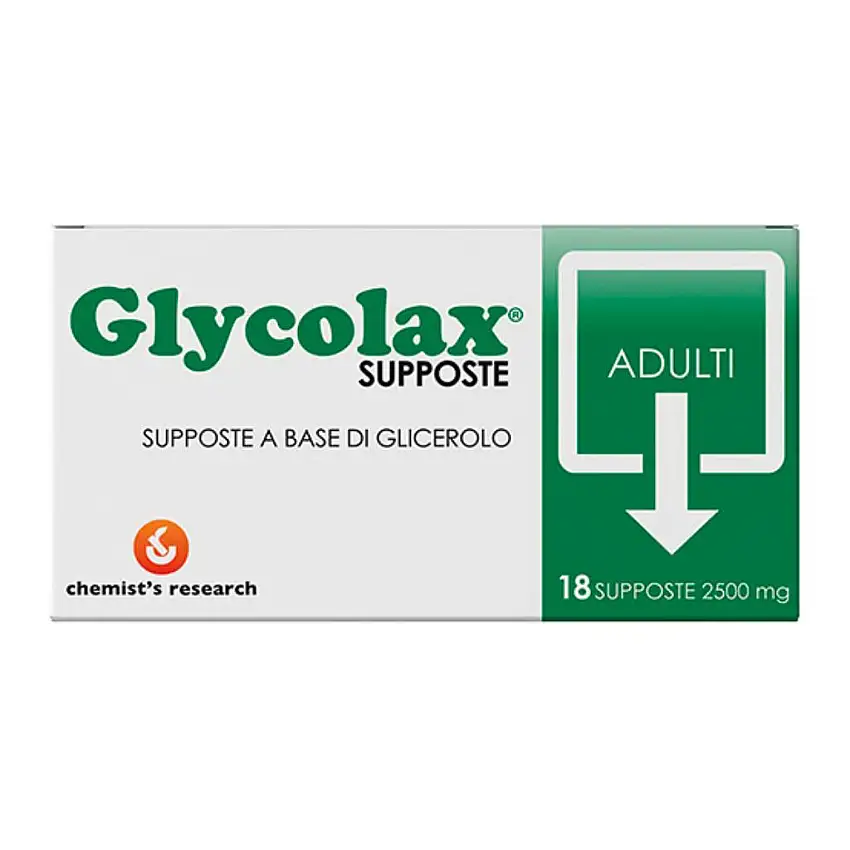 GLYCOLAX 18 SUPPOSTE GLICEROLO 2500MG