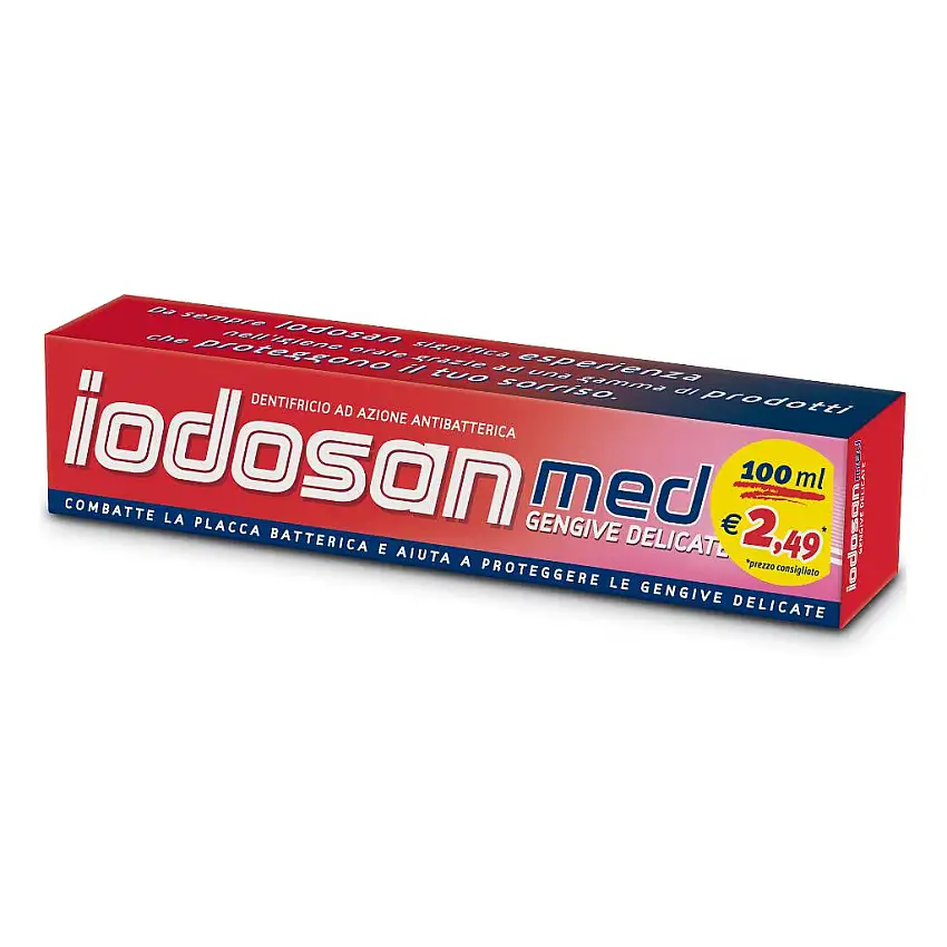IODOSAN MED DENTIFRICIO GENGIVE TP 100 ML