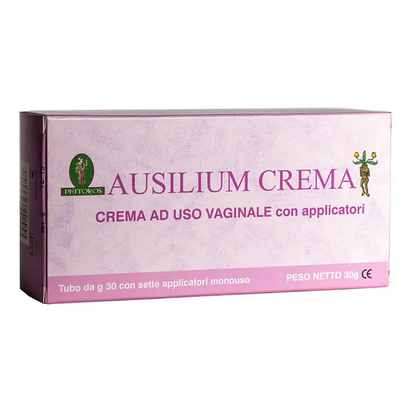 AUSILIUM CREMA VAGINALE TUBO 30G CON 7 APPLICATORI MONOUSO