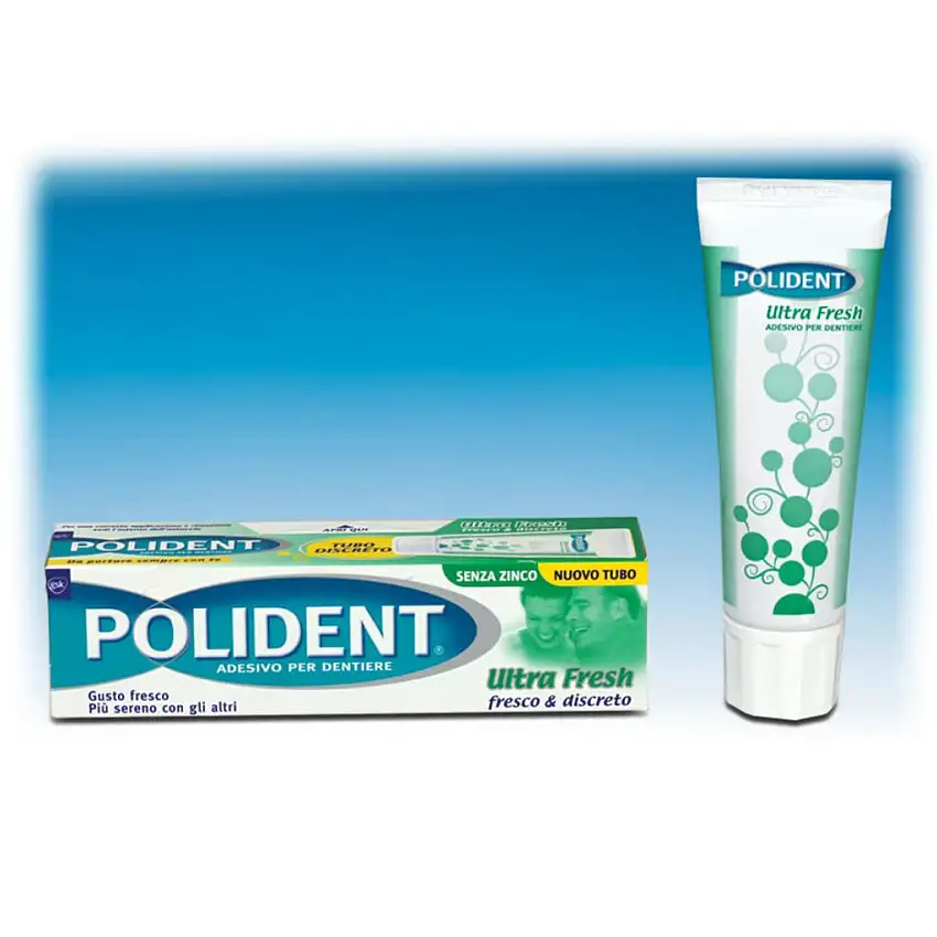 POLIDENT ULTRA FRESH DETERGENTE PER PROTESI DENTARIA 40 G