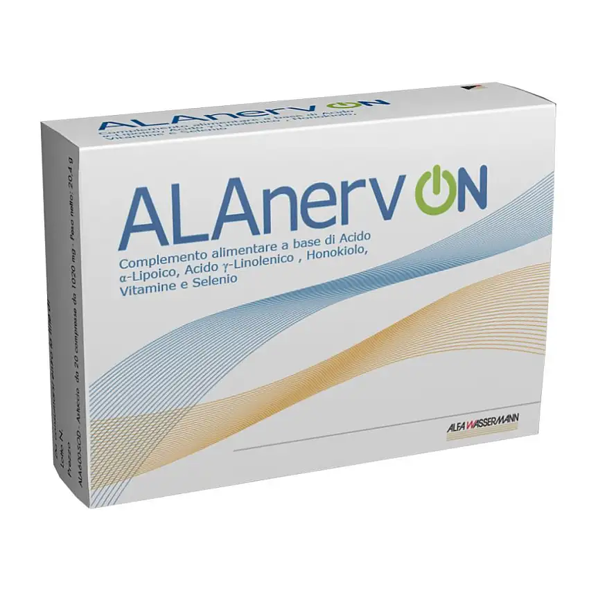 ALANERV ON 20 CAPSULE SOFTGEL
