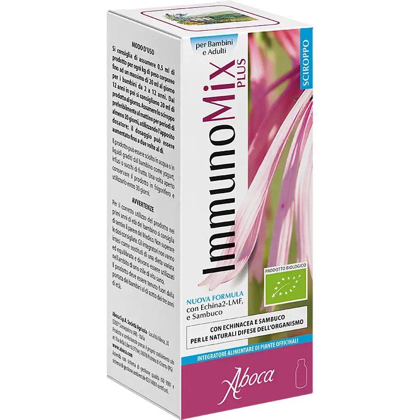 IMMUNOMIX PLUS SCIROPPO FLACONE DI VETRO 210 G