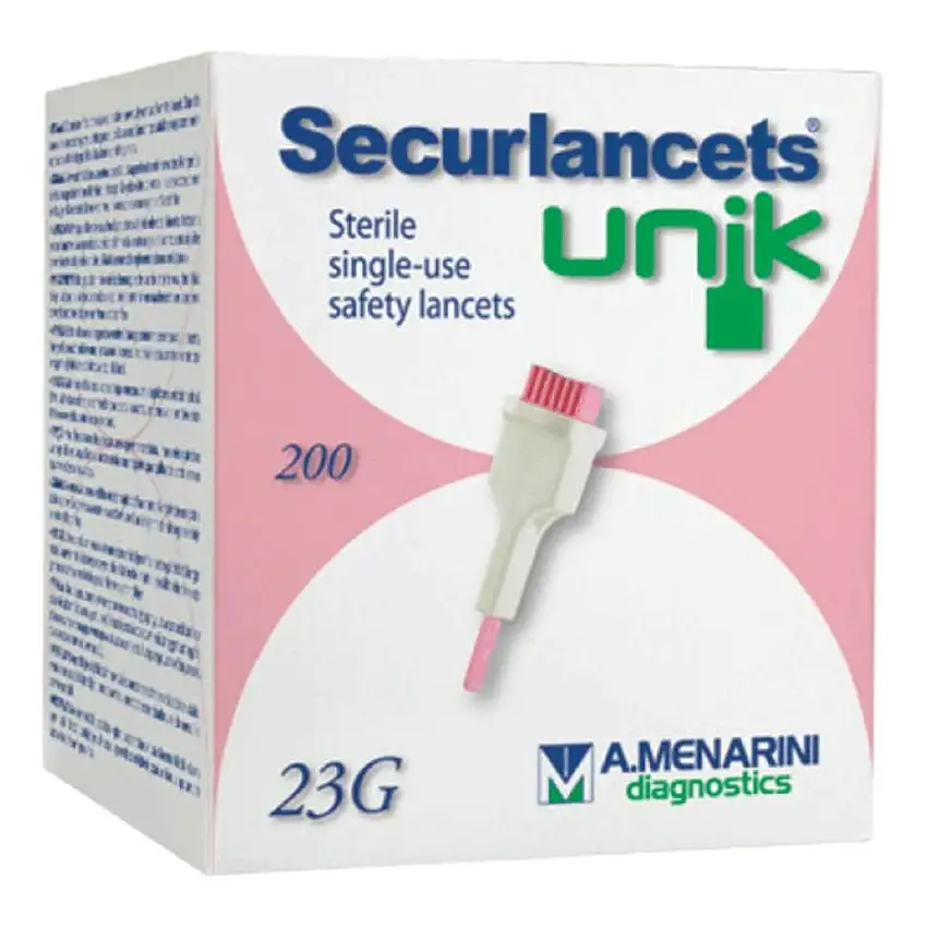 LANCETTE PUNGIDITO SECURLANCETS UNIK GAUGE 23 200 PEZZI