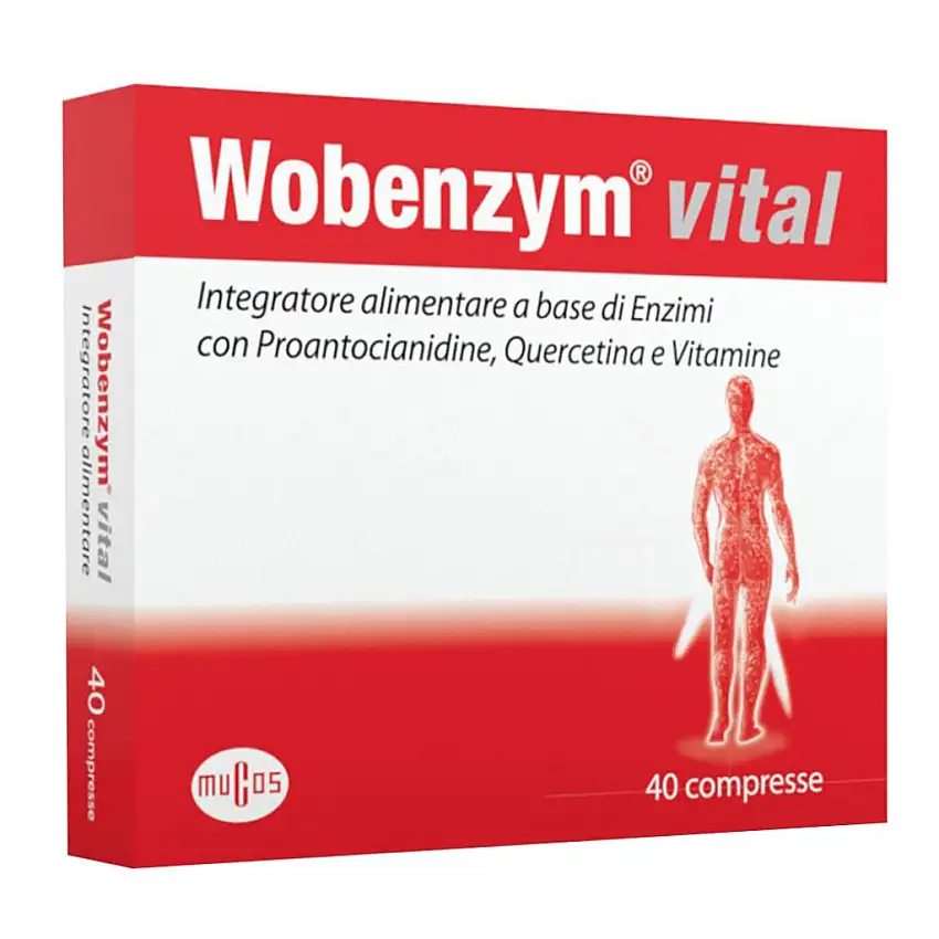 WOBENZYM VITAL 40 COMPRESSE