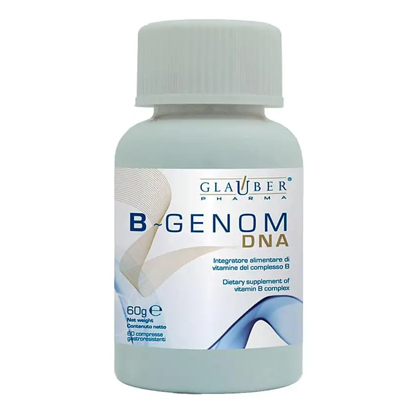 B-GENOM DNA GLAUBER 60 COMPRESSE