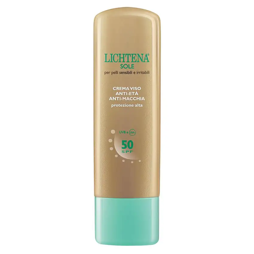 LICHTENA SOLE CREMA VISO ANTIETA' ANTIMACCHIA SPF50 50 ML